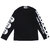 CDG DOT CDG L/S TEE BLACK画像