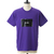 M+RC NOIR Purple Box Logo Tee 90017画像