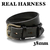 REAL HARNESS 38mm スティラップレザーベルト画像