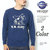Buzz Rickson's &times; PEANUTS L/S T-SHIRT "U.S.NAVY" BR68125画像