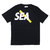 SATURDAYS SURF NYC &times; WIND AND SEA T-Shirt BLACK画像