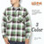 SUGAR CANE TWILL CHECK L/S WORK SHIRT SC27967画像
