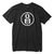 REBEL8 EIGHTH TEE BLACK画像