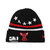 NEW ERA CHICAGO BULLS NBA 5 STAR KNIT BEANIE BLACK EANE11197445画像