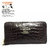 GLAD HAND &times; PORTER GH-BELONGINGS ZIP WALLET -CROCOLIKE BROWN-画像