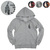 Acoustic FEATHER SWEAT ZIP HOODY AC8432画像