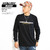 DOUBLE STEAL BLACK SCRIPT SIGN L/S TEE -BLACK- 984-14217画像