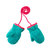 THE NORTH FACE BABY FLEECE MITT KOKOMO GREEN NNB61702画像