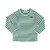 PLAY COMME des GARCONS KIDS BORDER LS TEE GREEN画像