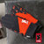CHROME POWER STRECH GLOVE BLACK/RED JP065BKRD画像