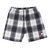Supreme × NIKE 18FW Plaid Sweatshort BLACK画像