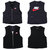 Supreme × NIKE 18FW Reversible Nylon Sherpa Vest BLACK画像
