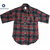 POST OVERALLS 2216 THE POST III-R-W PLAID FLANNEL SHIRTS black x red x green x blue画像