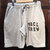 THE FLAT HEAD Club Label SWEAT SHORTS CL-PAS011画像