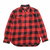 BURGUS PLUS Pull Over Zip Shirt Twill Check BP18501画像