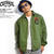 CUTRATE FLAME LOGO COTTON COACH JACKET -OLIVE-画像