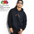 Fruit of the Loom LOGO PULLOVER PARKA -BLACK- 023-502FR2画像