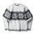 RADIALL COSMIC WHEEL - CREW NECK SWEATER L/S (WHITE)画像