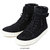 CHORD NUMBER EIGHT SUEDE ZIP SNEKAER BLACK/WHITE N8M1K1-AC12画像