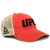 Reebok UFC MESH TRUCKER CAP REDxNATURAL FF3261181画像