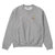 Carhartt AMERICAN SCRIPT SWEATSHIRT Grey Heather I025475-V600画像