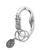 Peanuts&Co PEANUTS CARABINER (SILVER)画像