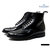 SANDERS MILITARY DERBY BOOT 1595 BLACK画像