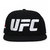 Reebok UFC FLAT BRIM SNAPBACK BLACK CK6927画像