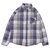 mnml 18FW VINTAGE FLANNEL SHIRT NAVY NATURAL画像
