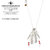 GRAVYSOURCE FEATHER NECKLACE GS19-HAC02画像