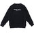 Know Wave 18FW Archival Crewneck BLACK画像
