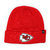 '47 Brand KANSAS CITY CHIEFS KNIT BEANIE RED F-RKN16ACE-TR画像