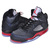 NIKE AIR JORDAN 5 RETRO black/universite red 136027-006画像