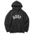 OBEY BASIC PULLOVER HOOD FLEECE "OBEY NEW WORLD" (BLACK)画像