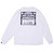 WASTED YOUTH SKATEBOARD LS TEE WHITE画像