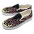 VANS MASH UP CLASSIC SLIP-ON FLAMES BLACK/TRUE WHITE VN0A38F7VKJ画像