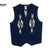 Ortega's REGULAR FRONT WOVEN VEST/navy/size 38画像