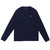 RHC Ron Herman &times; Liberaiders T/C Embroidery L/S Tee NAVY画像