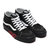 VANS SK8-MID REISSUE FLAME CUT OUT BLACK/BLACK VN0A3MV8UQZ-U画像