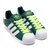 adidas Originals SUPERSTAR COLLEGEATE GREEN/RUNNING WHITE/HI-RES YELLOW BD7419画像