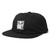 OBEY VANISH 6 PANEL SNAPBACK (BLACK)画像