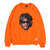APPLEBUM Psycho Crew Sweat NEON ORANGE画像