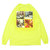 KROD NEW YORK SUBWAY L/S TEE NEON YELLOW画像