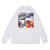 KROD NEW YORK SUBWAY L/S TEE WHITE画像