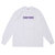 Supreme 19SS The Real Shit L/S Tee WHITE画像