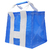 COMME des GARCONS SHIRT TOTE BAG BLUExWHITE画像