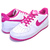 NIKE AIR FORCE 1 (GS) white/hot pink 314219-124画像