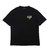 GUESS MEN'S S/SLV OVERSIZED TEE SHIRT W/CHEST & BACK MULTI PRINT BLACK MJ2K8601AT-BLK画像