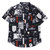 HUF HEADLINES S/S WOVEN SHIRT BLACK画像