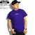 DOUBLE STEAL BLACK BASIC TYPE2 EMBROIDERY TEE -PURPLE- 991-12200画像